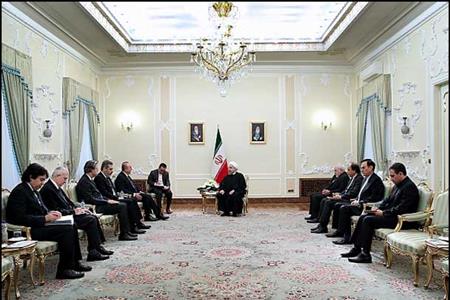 رییس جمهوری در دیدار وزیر امور خارجه ترکیه